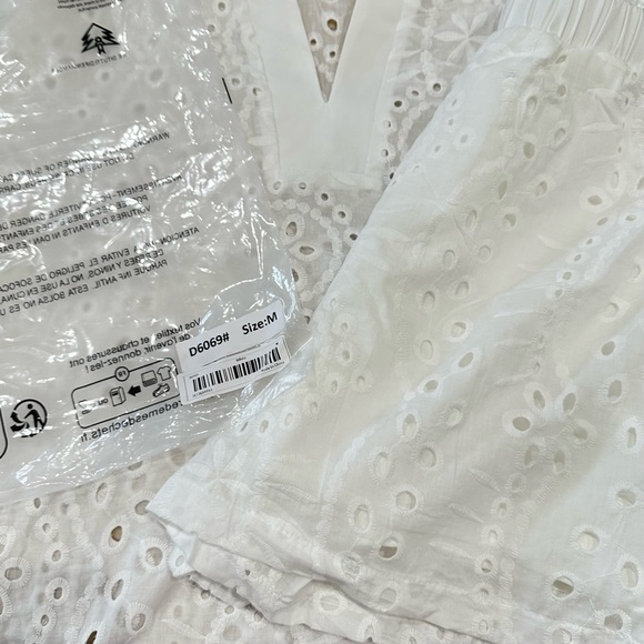 White Eyelet Two Piece Short Set - Picture 8 of 10